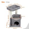 Indoor Small Natural Sisal Plush Cat Tower