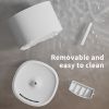 Pet Water Fountain 3L, Sleep-Level Quiet Automatic Cat Water Dispenser with Circulating Flowing Water, Filter & Soften Water Quality, USB Port
